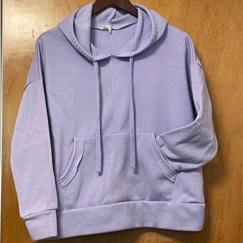 Free people mauve Hoodie